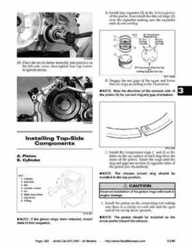 2007 Arctic Cat ATVs factory service and repair manual, Page 282
