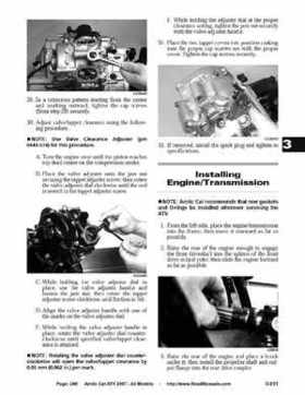 2007 Arctic Cat ATVs factory service and repair manual, Page 288