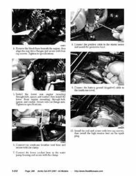 2007 Arctic Cat ATVs factory service and repair manual, Page 289