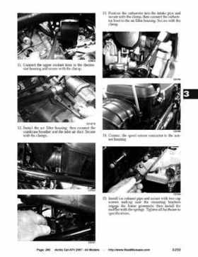 2007 Arctic Cat ATVs factory service and repair manual, Page 290