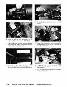 2007 Arctic Cat ATVs factory service and repair manual, Page 291