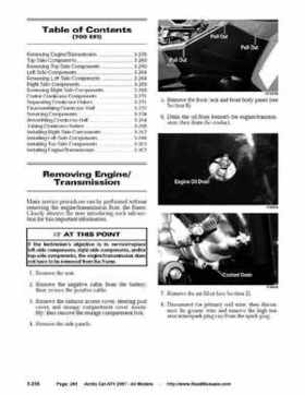 2007 Arctic Cat ATVs factory service and repair manual, Page 293