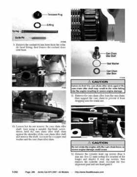 2007 Arctic Cat ATVs factory service and repair manual, Page 299