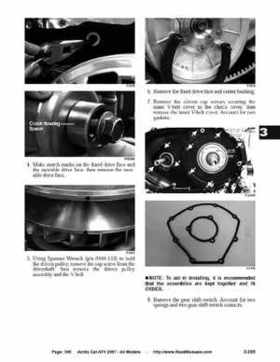 2007 Arctic Cat ATVs factory service and repair manual, Page 306