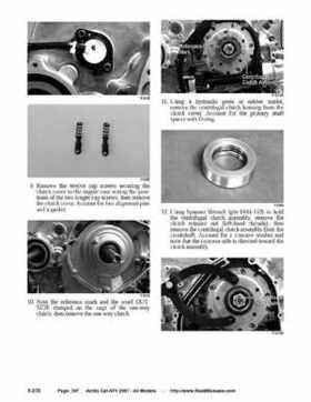 2007 Arctic Cat ATVs factory service and repair manual, Page 307