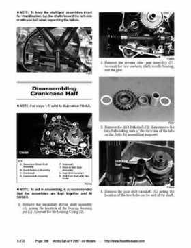 2007 Arctic Cat ATVs factory service and repair manual, Page 309