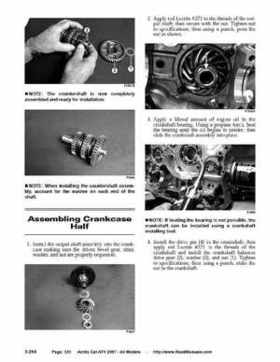 2007 Arctic Cat ATVs factory service and repair manual, Page 331
