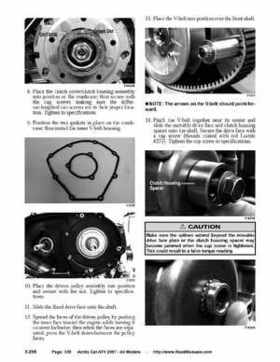 2007 Arctic Cat ATVs factory service and repair manual, Page 335