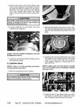 2007 Arctic Cat ATVs factory service and repair manual, Page 341