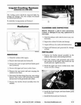 2007 Arctic Cat ATVs factory service and repair manual, Page 360