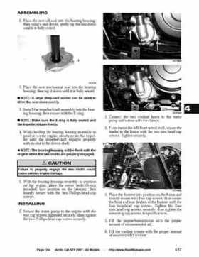 2007 Arctic Cat ATVs factory service and repair manual, Page 364