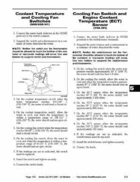 2007 Arctic Cat ATVs factory service and repair manual, Page 372