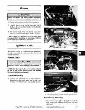 2007 Arctic Cat ATVs factory service and repair manual, Page 374
