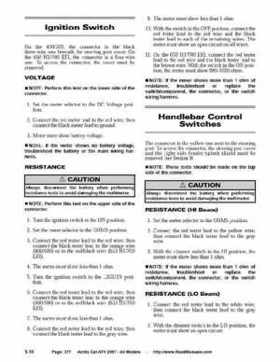 2007 Arctic Cat ATVs factory service and repair manual, Page 377