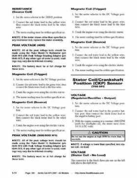 2007 Arctic Cat ATVs factory service and repair manual, Page 381