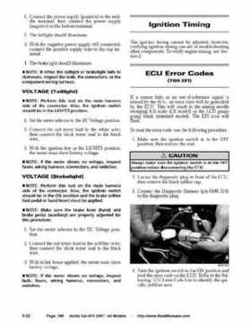 2007 Arctic Cat ATVs factory service and repair manual, Page 389