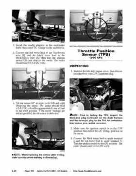 2007 Arctic Cat ATVs factory service and repair manual, Page 391