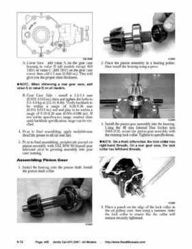 2007 Arctic Cat ATVs factory service and repair manual, Page 405