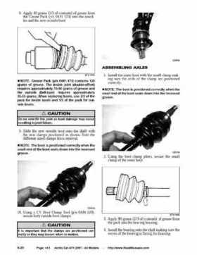 2007 Arctic Cat ATVs factory service and repair manual, Page 413