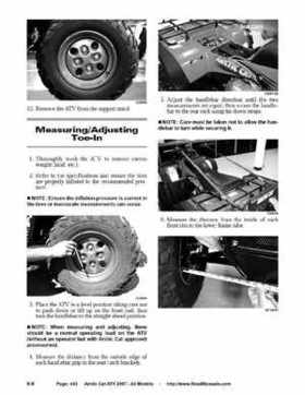 2007 Arctic Cat ATVs factory service and repair manual, Page 433