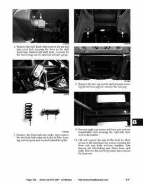 2007 Arctic Cat ATVs factory service and repair manual, Page 436