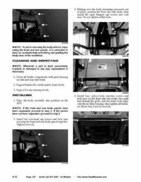 2007 Arctic Cat ATVs factory service and repair manual, Page 437