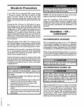 2007 Arctic Cat DVX/Utility 250 ATV Service Manual, Page 5