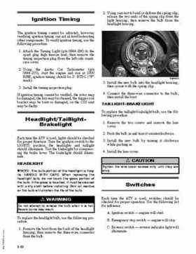2007 Arctic Cat DVX/Utility 250 ATV Service Manual, Page 20