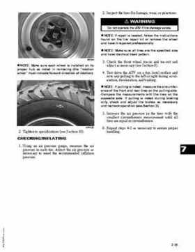 2007 Arctic Cat DVX/Utility 250 ATV Service Manual, Page 120