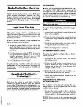 2007 Arctic Cat Prowler/Prowler XT ATVs Service Manual, Page 18