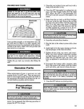 2007 Arctic Cat Y-12 90cc ATV Service Manual, Page 4