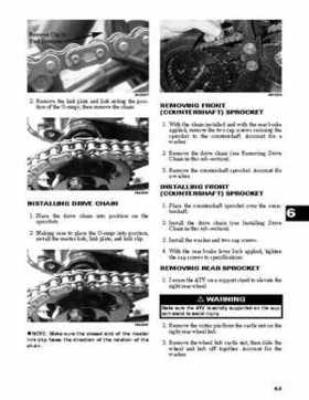 2007 Arctic Cat Y-12 90cc ATV Service Manual, Page 75