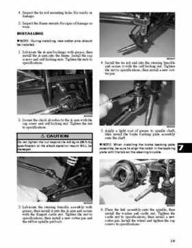 2007 Arctic Cat Y-12 90cc ATV Service Manual, Page 87