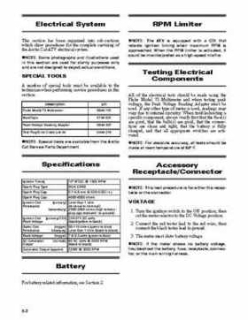 2008 Arctic Cat 366 ATV Service Manual, Page 88