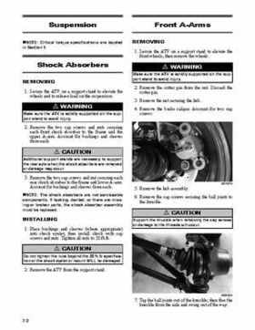 2008 Arctic Cat 366 ATV Service Manual, Page 124