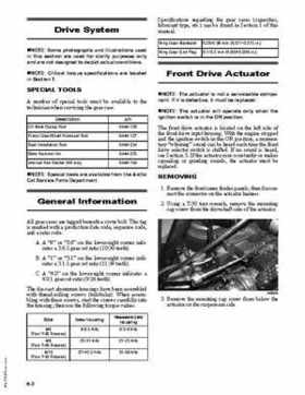 2008 Arctic Cat 700 Diesel ATV Service Manual, Page 128