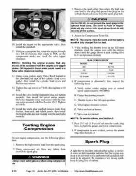 2008 Arctic Cat ATVs factory service and repair manual, Page 19