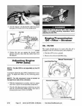 2008 Arctic Cat ATVs factory service and repair manual, Page 21