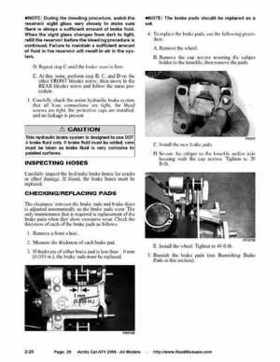 2008 Arctic Cat ATVs factory service and repair manual, Page 29