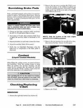 2008 Arctic Cat ATVs factory service and repair manual, Page 30