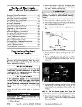 2008 Arctic Cat ATVs factory service and repair manual, Page 46