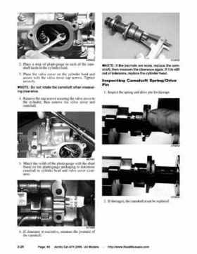2008 Arctic Cat ATVs factory service and repair manual, Page 60