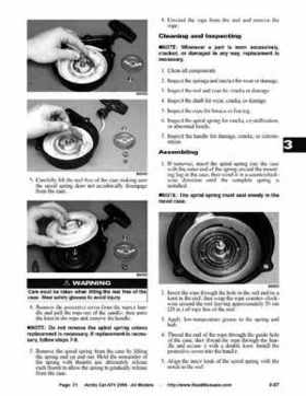 2008 Arctic Cat ATVs factory service and repair manual, Page 71