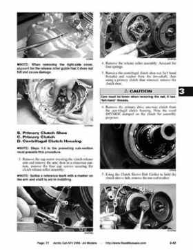 2008 Arctic Cat ATVs factory service and repair manual, Page 77