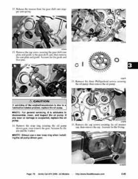 2008 Arctic Cat ATVs factory service and repair manual, Page 79
