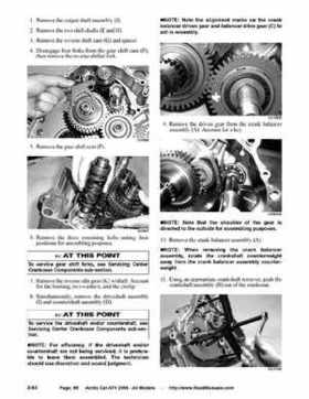 2008 Arctic Cat ATVs factory service and repair manual, Page 88