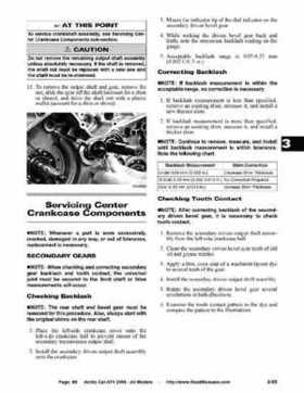 2008 Arctic Cat ATVs factory service and repair manual, Page 89