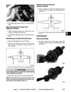 2008 Arctic Cat ATVs factory service and repair manual, Page 91
