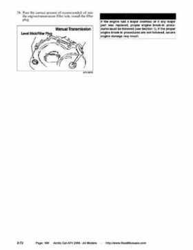 2008 Arctic Cat ATVs factory service and repair manual, Page 106