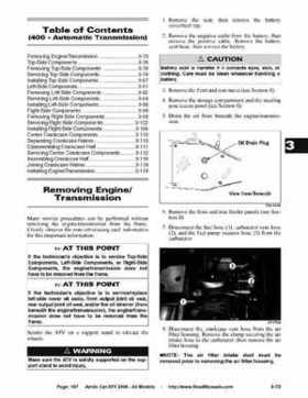 2008 Arctic Cat ATVs factory service and repair manual, Page 107